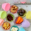 Easter Egg bento lunch or snack ideas…these are too cute