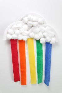 How to Make a Rainbow Paper Plate Windsock - Smashed Peas & Carrots