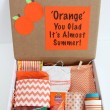 Happy Mail: Orange You Glad It's Almost Summer Gift Idea // Smashed Peas and Carrots
