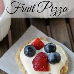 Grain-Free Gluten-Free Fruit Pizza Recipe // SmashedPeasandCarrots.com