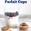 Yogurt Parfait Cups are such a fun idea for on the go snacking // SmashedPeasandCarrots.com