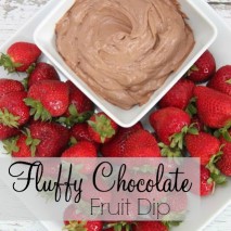 Fluffy Chocolate Fruit Dip Recipe