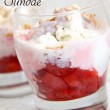 Easy and yummy Stars & Stripes Sundae. Perfect for hot summer nights! // SmashedPeasandCarrots.com