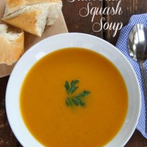 Recipe: Dairy Free Roasted Butternut Squash Soup