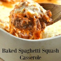 Baked Spaghetti Squash Casserole Recipe