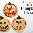 Make Your Own Mini Pumpkin Pizzas