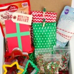 Adorable Christmas Cookie Party In a Box Gift idea! // SmashedPeasandCarrots.com