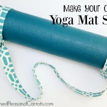 DIY Yoga Mat Sling Tutorial