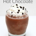 Easy Frozen Hot Chocolate // SmashedPeasandCarrots.com