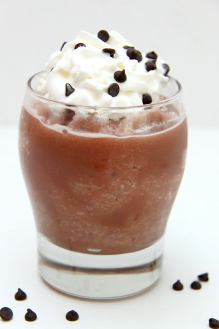 Easy Frozen Hot Chocolate // SmashedPeasandCarrots.com