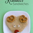 The cutest Reindeer Sandwiches // SmashedPeasandCarrots.com