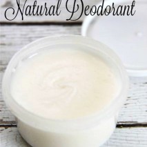 3 Ingredient Natural Deodorant