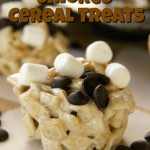 Yummy Gluten Free Dairy Free Smores Cereal Treats Recipe // SmashedPeasandCarrots.com