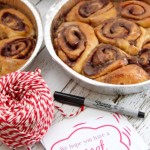 Cinnamon Roll Recipe and Cute Back to School Printable