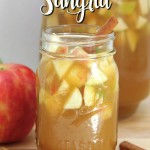 Apple Cider Sangria Recipe // SmashedPeasandCarrots.com