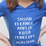 #GirlSquad T shirt // SmashedPeasandcarrots.com