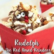 Rudolph the Reindeer Popcorn Mix // SmashedPeasandCarrots.com