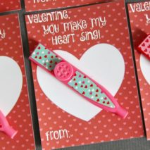 You Make My Heart Sing Valentine Card Printable