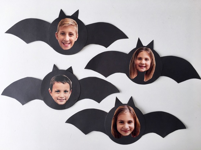 Spooky Bat Photo Craft