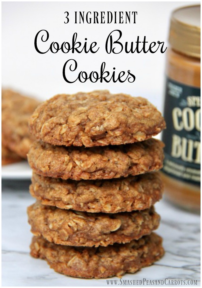3 Ingredient Cookie Butter Cookies