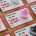 Slime Valentine Card Free Printable