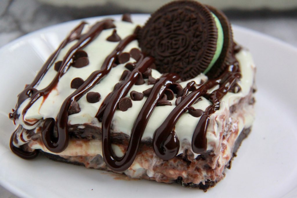 Mint Chocolate Lasagna