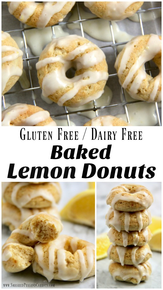 Gluten Free Baked Lemon Donuts