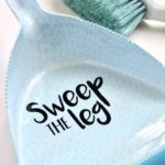 'Sweep the Leg' Free Silhouette Cut File