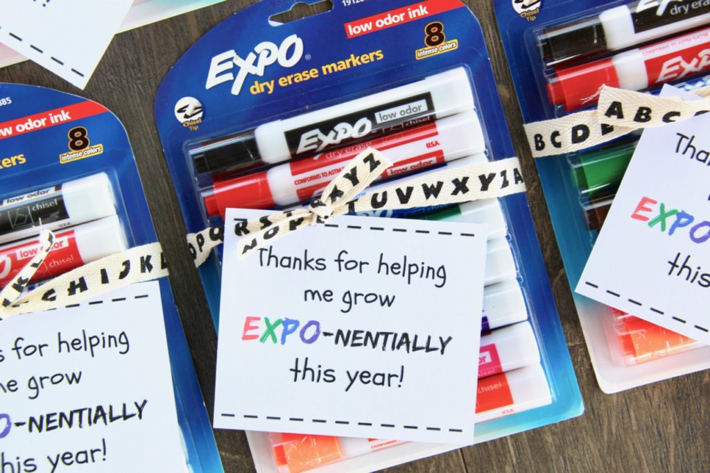 Expo Marker Teacher Gift Idea