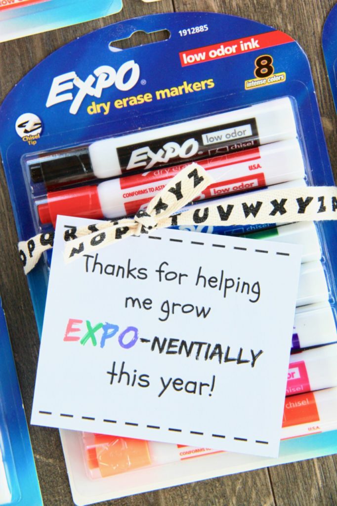 Expo Marker Teacher Gift Idea