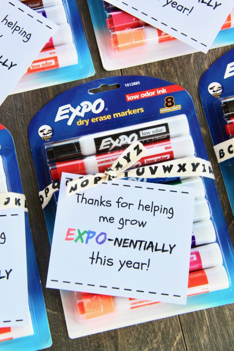 Expo Marker Teacher Gift Idea