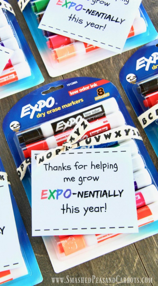 Dry Erase Marker Teacher Appreciation Gift - The Happy Scraps
