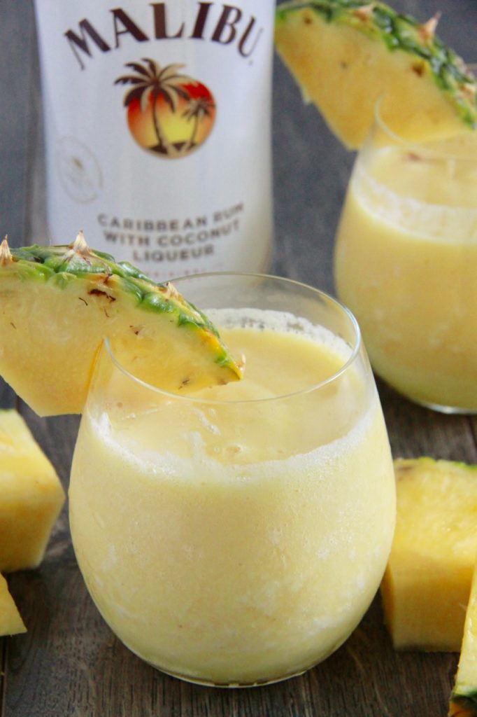 Pineapple Rum Slushie