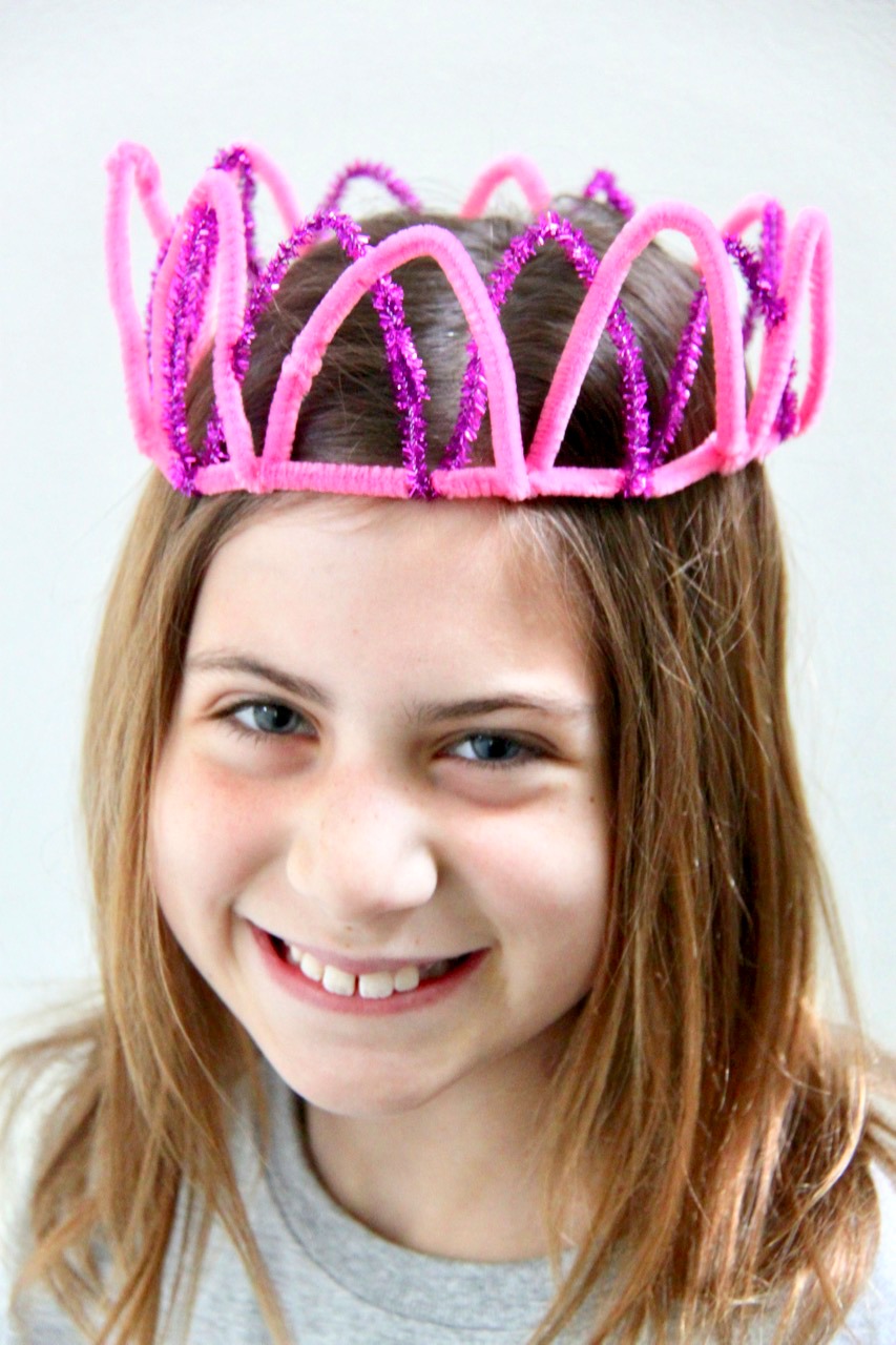 Pretty Princess Pipe Cleaner Tiara — Doodle and Stitch