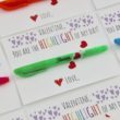 Highlighter Valentine Card with Free Printable